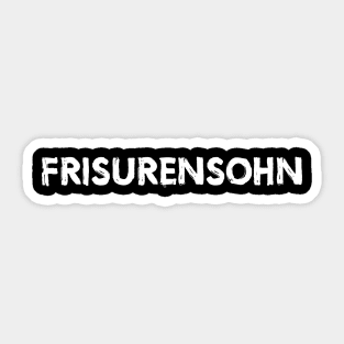 Frisurensohn Trump Biden Friseur Frisur Sticker